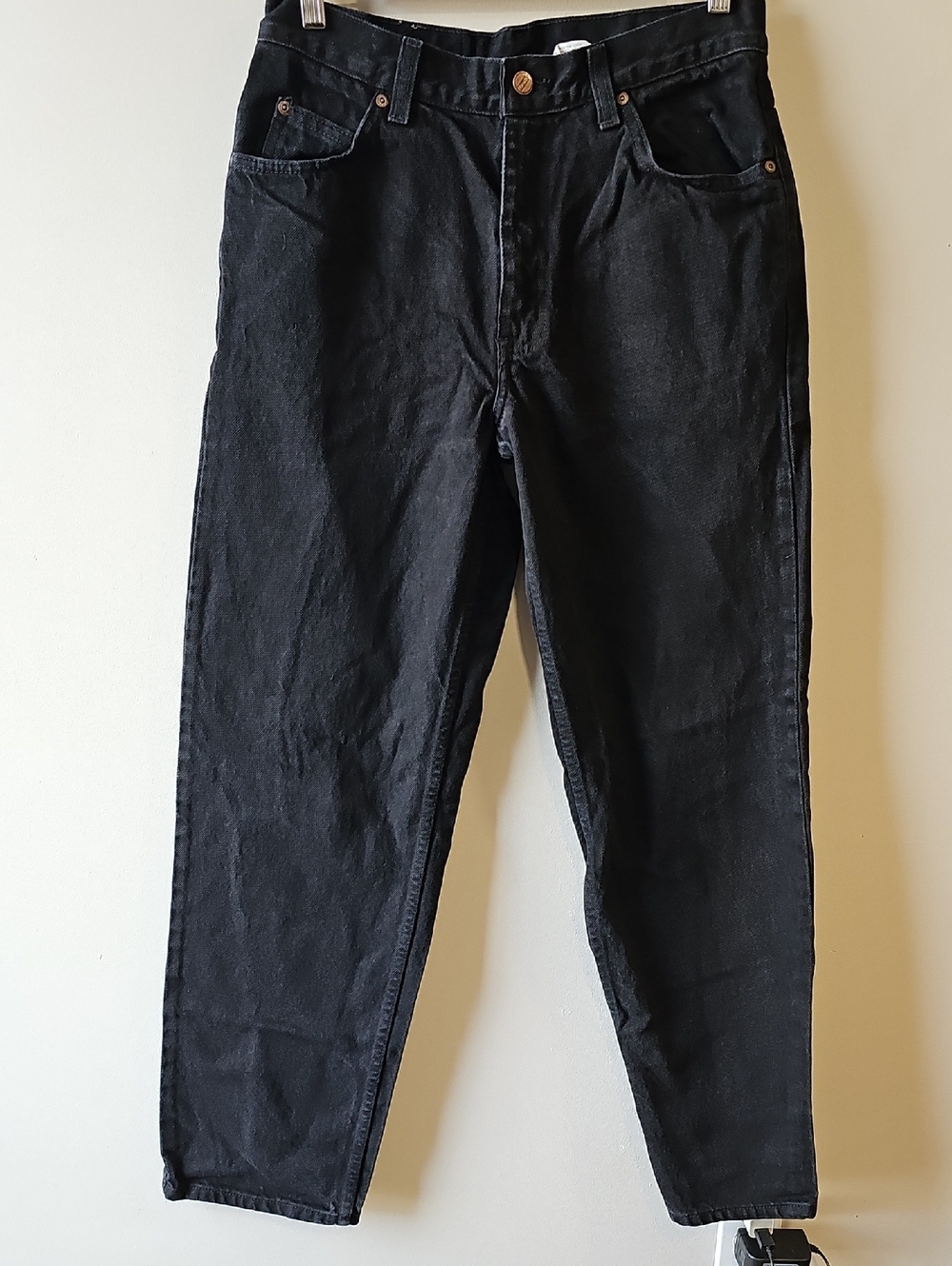 Mark's 33x32 Relaxed Styke Slim Straight Black Jeans